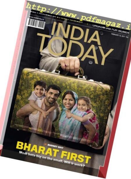 India Today – 13 February 2017 Cover