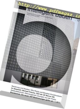 Intelligent Bauen – Januar 2017