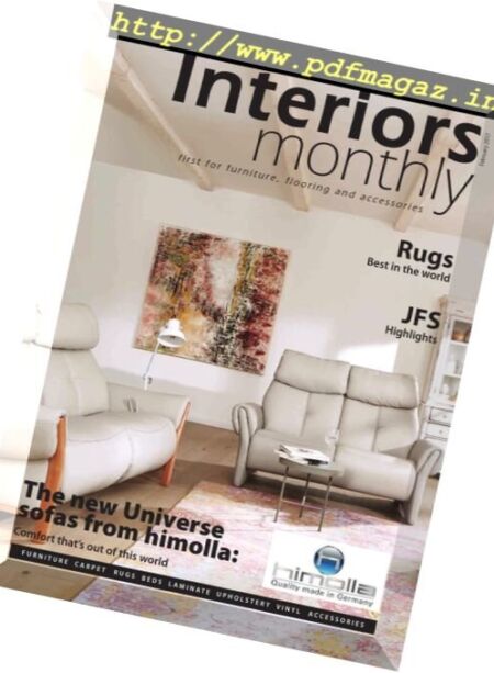 Interiors Monthly – February 2017 Cover