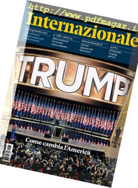 Internazionale – 20 Gennaio 2017 Cover