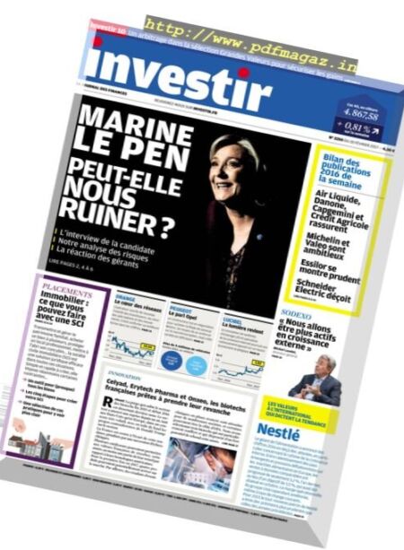 investir – 18 Fevrier 2017 Cover