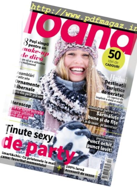 Ioana – Decembrie 2016 – Januarie 2017 Cover