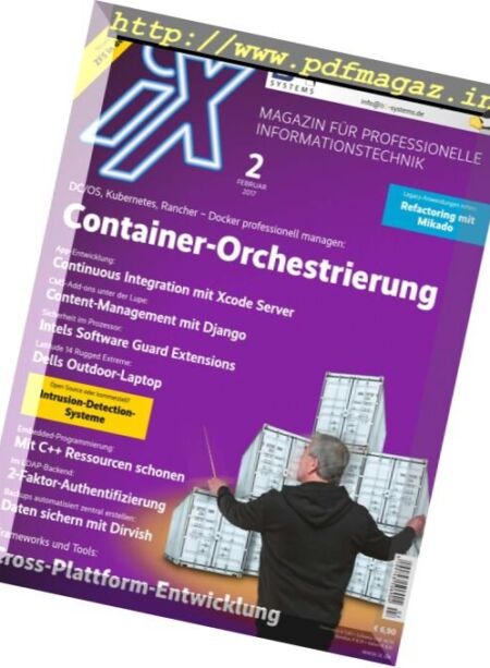iX Magazin – Februar 2017 Cover