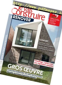 Je Vais Construire & Renover – Fevrier 2017