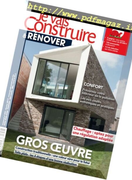 Je Vais Construire & Renover – Fevrier 2017 Cover