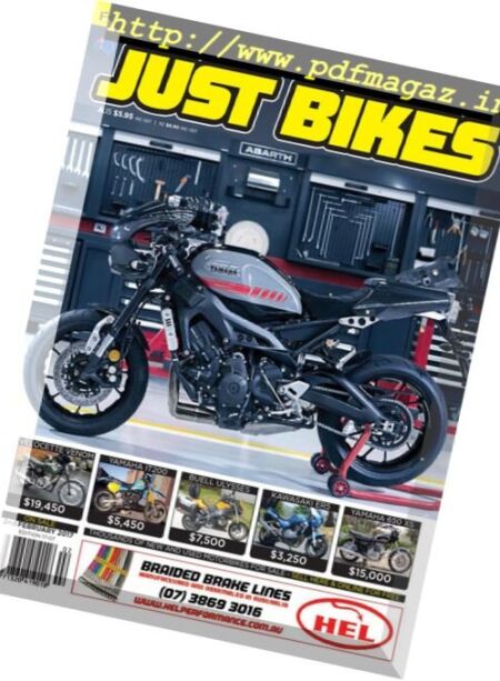 Just Bikes – Issue 335, 2 February 2017 Cover