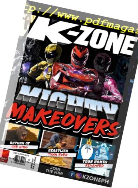 K-Zone – March 2017 Cover
