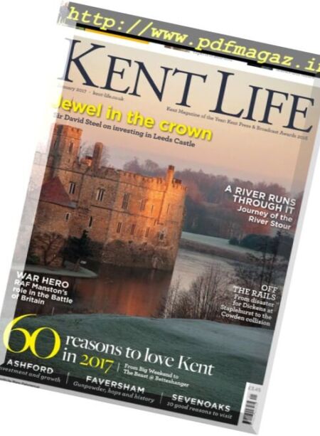 Kent Life – January 2017 Cover