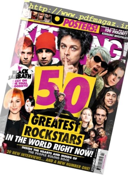 Kerrang! – 18 February 2017 Cover