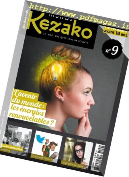 Kezako mundi – Janvier-Fevrier 2017 Cover