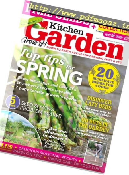 Kitchen Garden – March 2017 Cover