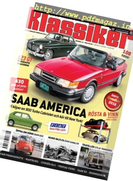 Klassiker – Januari-Februari 2017 Cover