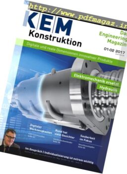 Konstruktion Entwicklung Management – Nr.1-2, 2017