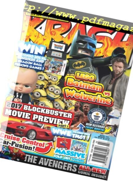 Krash Magazine – March 2017 Cover