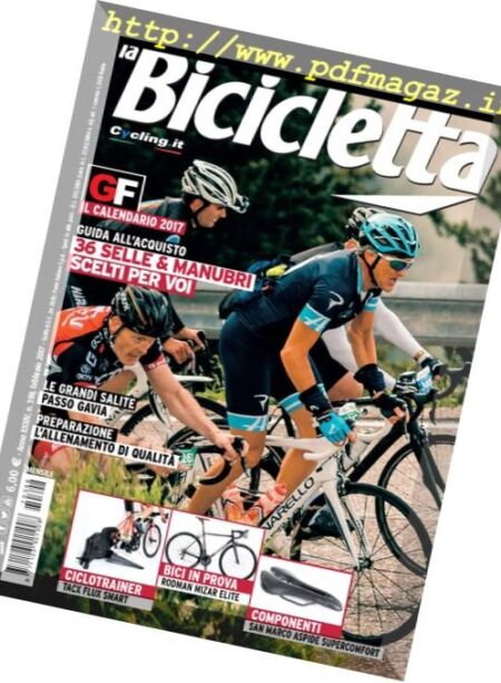 La Bicicletta – Febbraio 2017 Cover