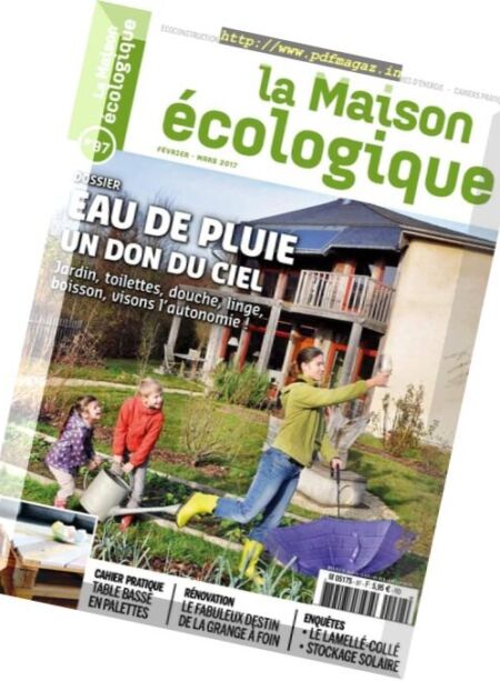 la Maison ecologique – Fevrier-Mars 2017 Cover