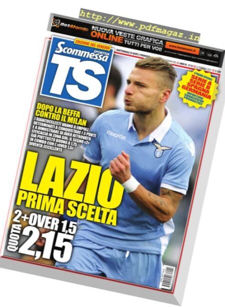 La Scommessa TS – 17 Febbraio 2017 Cover