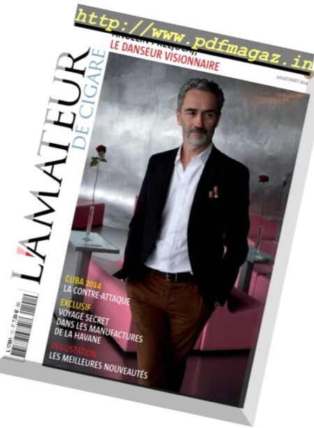 L’amateur de Cigare – Juillet-Aout 2014 Cover