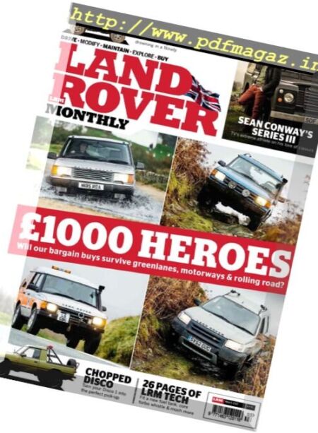 Land Rover Monthly – March 2017 Cover