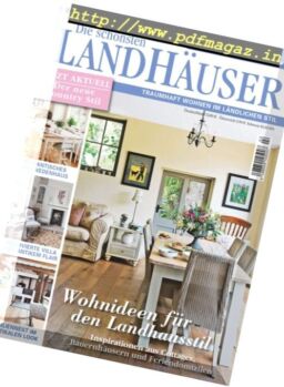 Landleben – Spezial Die schonsten Landhauser – Februar-Marz 2017