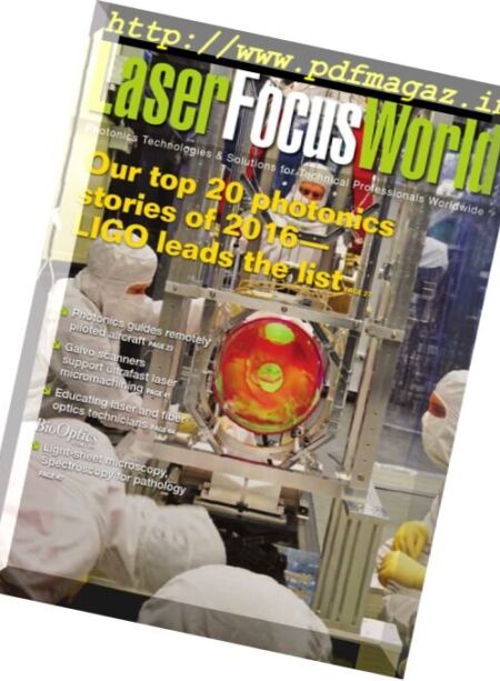 Laser Focus World – December 2016 Cover