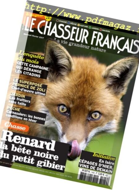 Le Chasseur francais – Fevrier 2017 Cover
