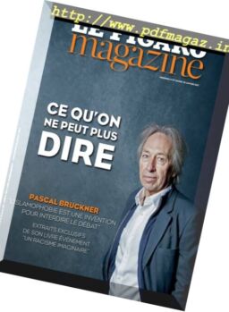 Le Figaro Magazine – 27 Janvier 2017