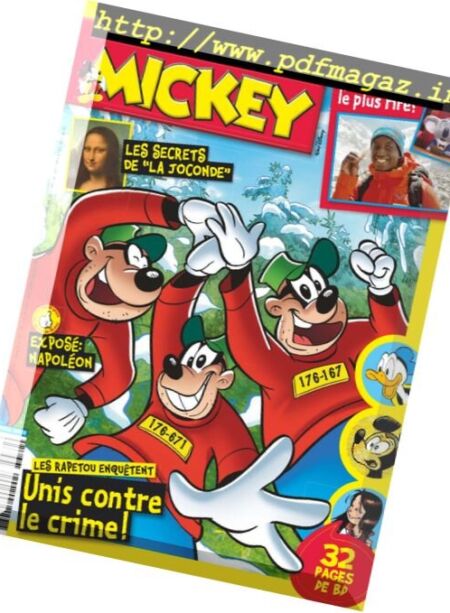 Le Journal de Mickey – 1 Fevrier 2017 Cover