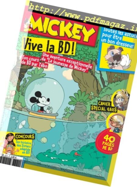 Le Journal de Mickey – 25 Janvier 2017 Cover