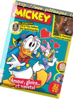 Le Journal de Mickey – 8 Fevrier 2017