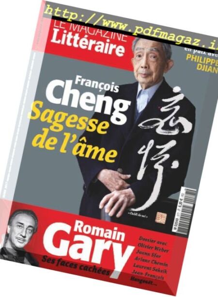 Le Magazine Litteraire – Mars 2017 Cover