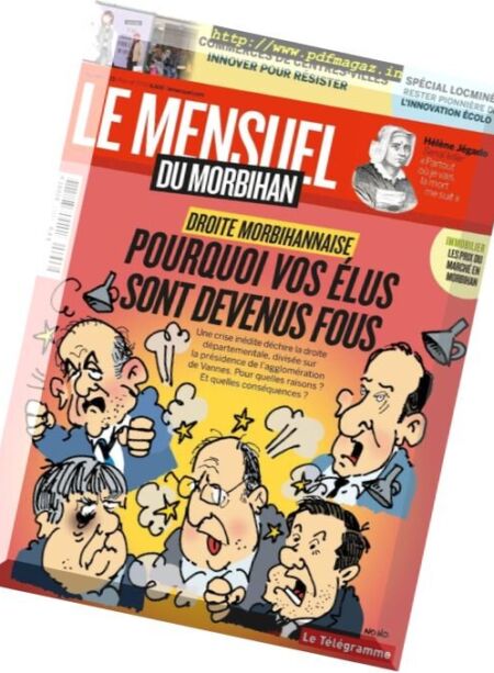 Le Mensuel du Morbihan – Fevrier 2017 Cover