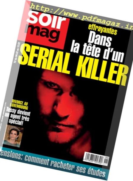 Le Soir Magazine – 1 Fevrier 2017 Cover