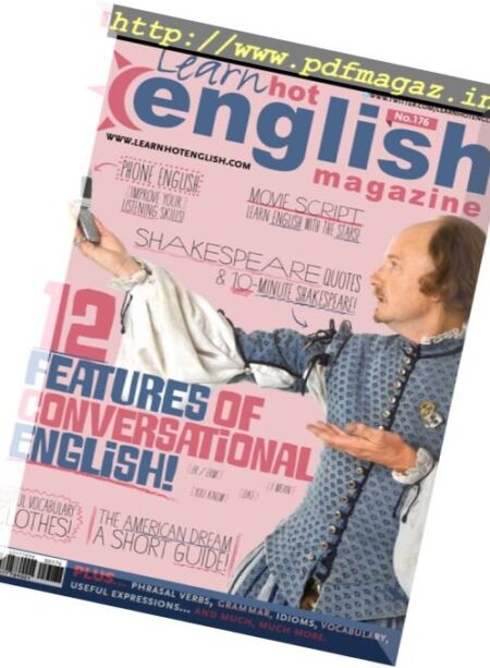 Learn Hot English – January 2017 Cover