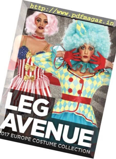 Leg Avenue – Europe Costume Collection Catalog 2017 Cover