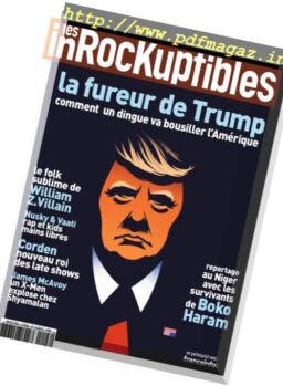 Les Inrockuptibles – 8 au 14 Fevrier 2017