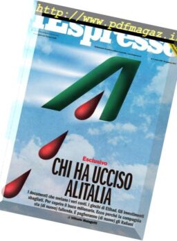 L’Espresso – 22 Gennaio 2017