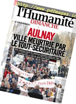 L’Humanite Dimanche – 16 au 22 Fevrier 2017