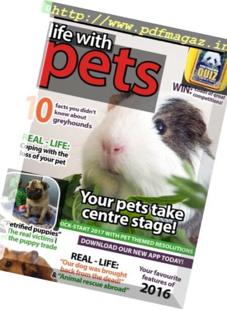 Life With Pets – January-March 2017 Cover