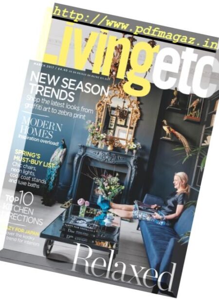 Living Etc – March 2017 Cover