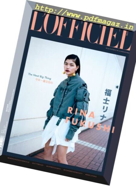 L’Officiel Manila – February 2017 Cover