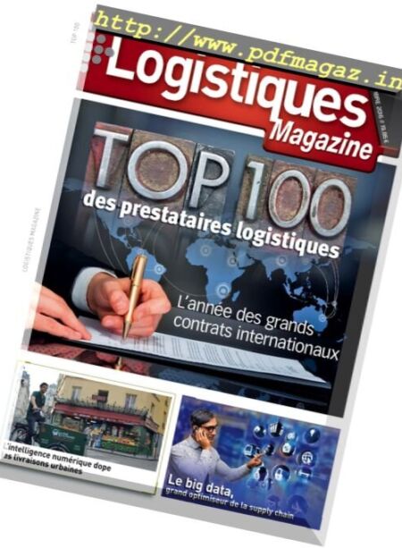 Logistiques Magazine – Decembre 2016 Cover