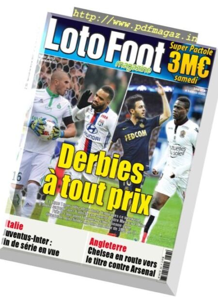 Loto Foot – 1 Fevrier 2017 Cover