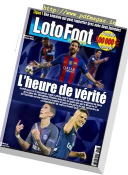Loto Foot – 8 Fevrier 2017