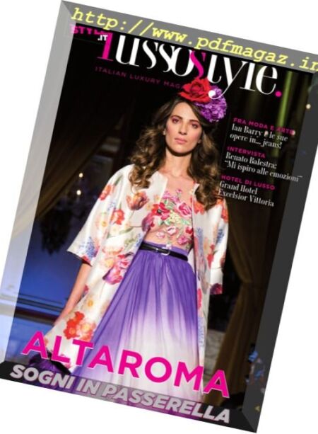 Lusso Style – Febbraio 2017 Cover