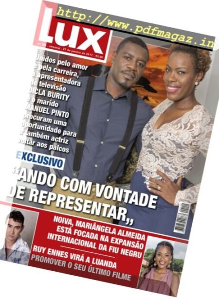 Lux Africa – 27 Janeiro 2017 Cover