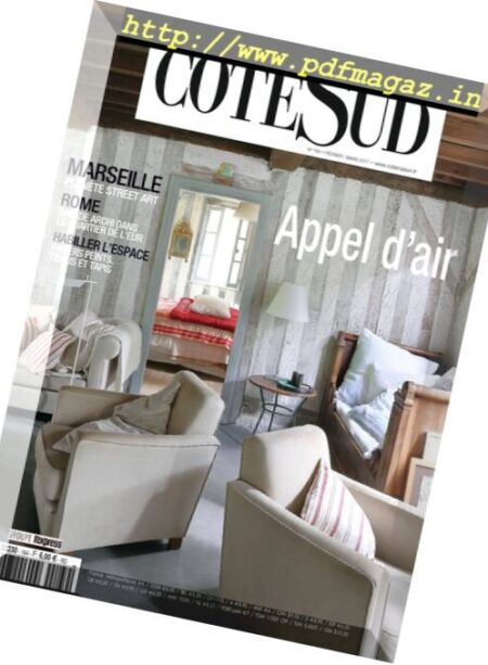Maisons Cote Sud – Fevrier 2017 Cover