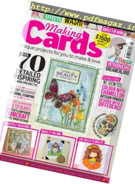 Making Cards – March 2017 Cover