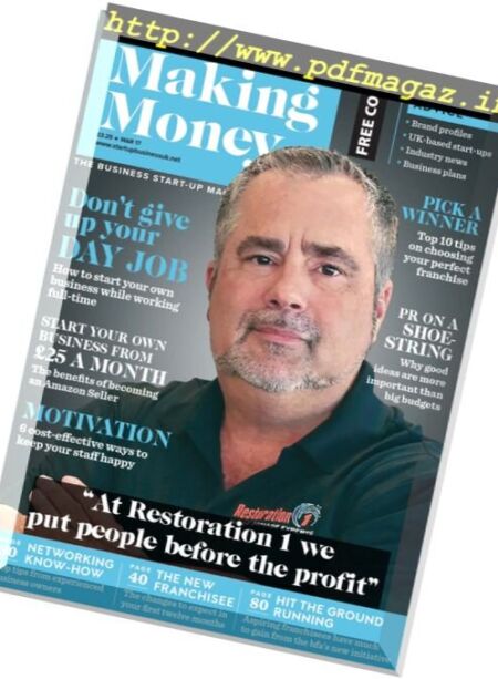 Making Money – March 2017 Cover