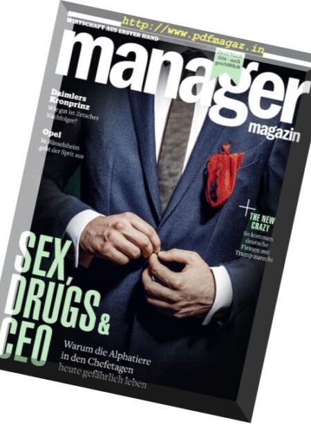 Manager Magazin – Marz 2017 Cover